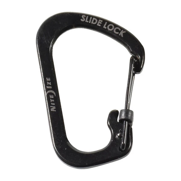 Nite Ize CARABINER SLIDELOCK Karabiner SCHWARZ