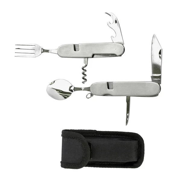 Basic Nature BIWAK SURVIVAL BESTECK Campingbesteck NOCOLOR – Bild 3