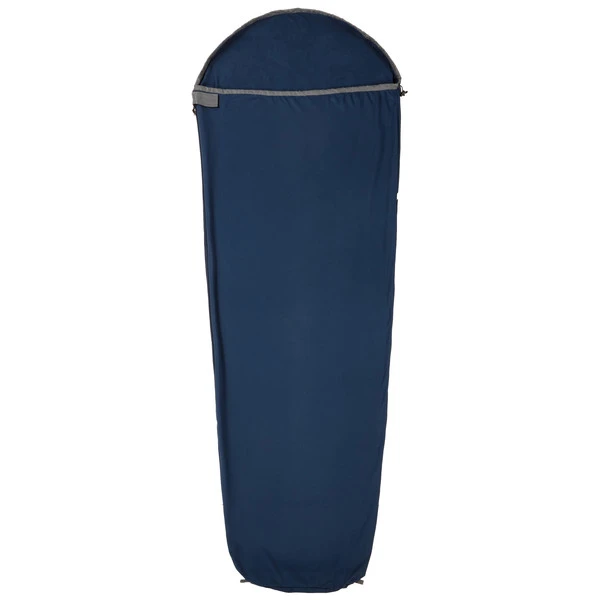FRILUFTS MICROFLEECE MUMMY LINER Schlafsack Inlett INSIGNIA BLUE, RECHTS