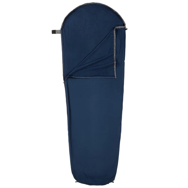 FRILUFTS MICROFLEECE MUMMY LINER Schlafsack Inlett INSIGNIA BLUE, RECHTS – Bild 2