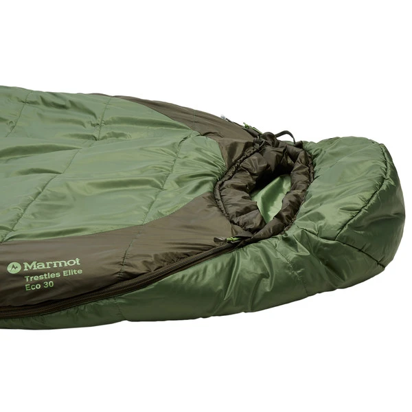 Marmot TRESTLES ELITE ECO 30 LONG Herren Kunstfaserschlafsack VINE GREEN/FOREST NIGHT – Bild 4