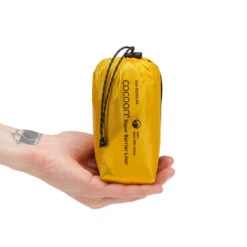 Cocoon HOODED VAPOR BARRIER LINER Schlafsack Inlett BELUGA BLACK/FRESIA