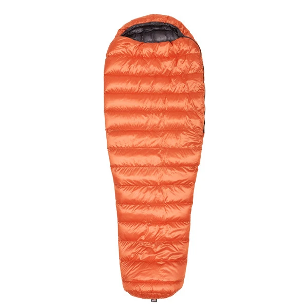 Western Mountaineering FLYLITE Daunenschlafsack ORANGE/GREY