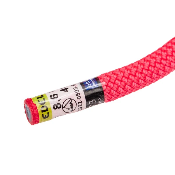 Edelrid CANARY PRO DRY 8,6MM Kletterseil PINK – Bild 2