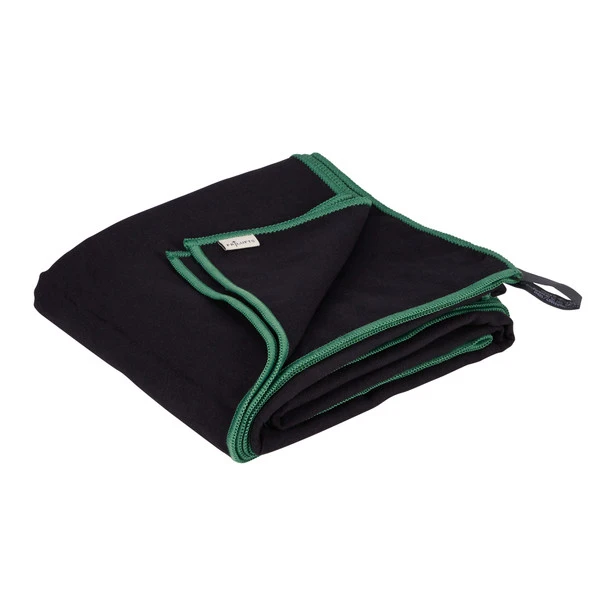 FRILUFTS MICROFIBRE TOWEL W:O:A Reisehandtuch GREEN/BLACK