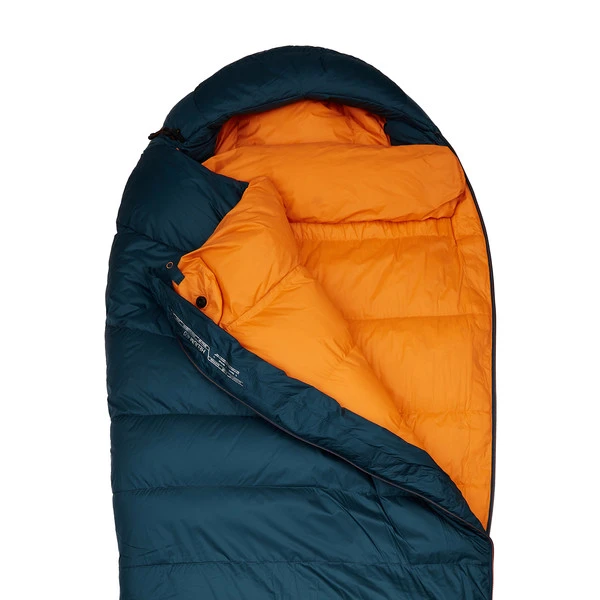 Mountain Equipment HELIUM 400 REGULAR Daunenschlafsack MAJOLICA BLUE – Bild 2