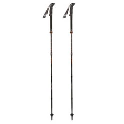 Leki MAKALU FX CARBON Unisex Trekkingstöcke BLACK-ORANGE-NATURALCARBON