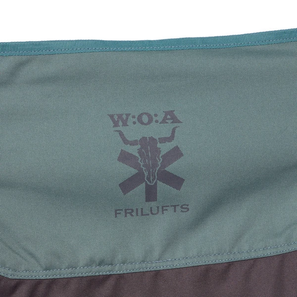 FRILUFTS CATALINA W:O:A Campingstuhl BLACK/VINEYARD GREEN – Bild 2