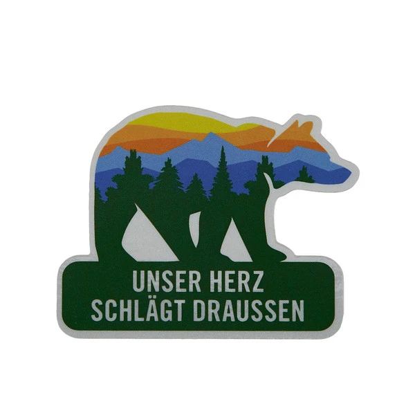 REFLECTIVE Berlin REFLECTIVE BÄR HERZ SCHLÄGT DRAUßEN Fahrradzubehör NOCOLOR