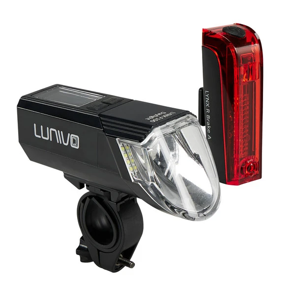 Lunivo LYNX F100 DAYLIGHT & LYNX R BRAKE A Fahrradbeleuchtung ASSORTED