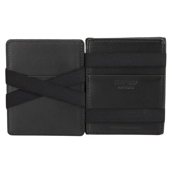 Jaimie Jacobs FLAP BOY MAGIC WALLET WITH COIN POCKET Portmonee SCHWARZ – Bild 3